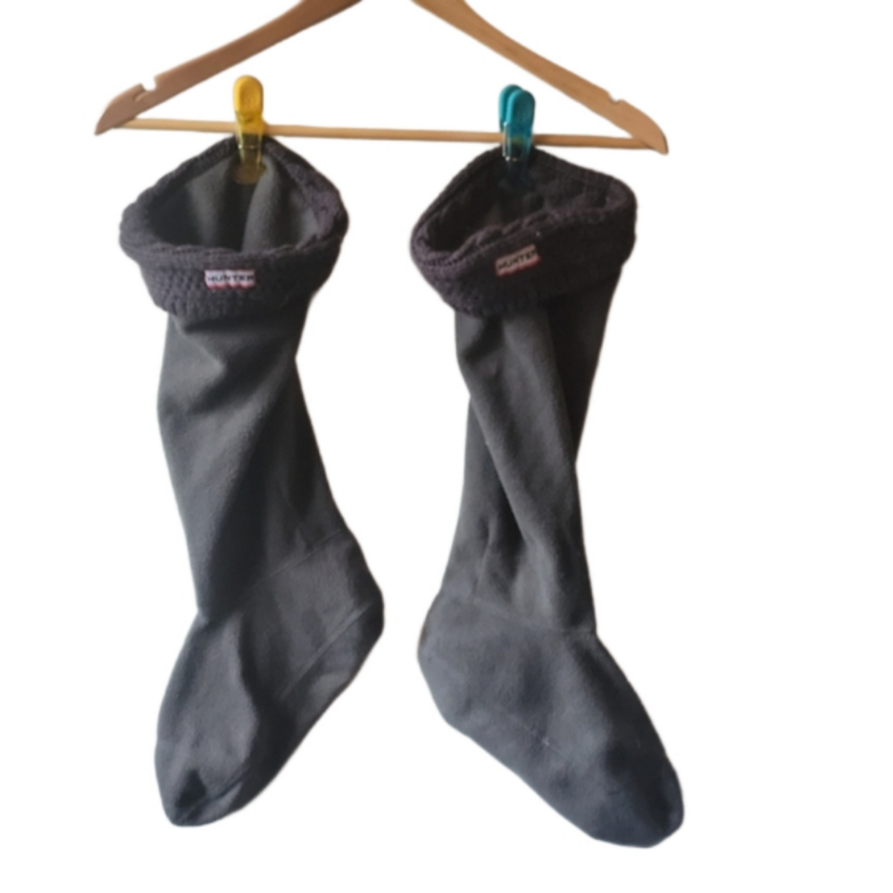 Hunter fleece boot socks